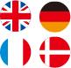 ヨーロッパ諸国の国旗