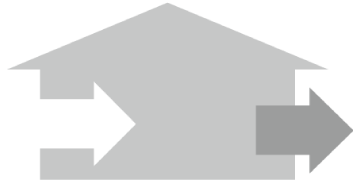 昔の家の空気の流れ