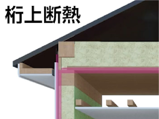 桁上断熱
