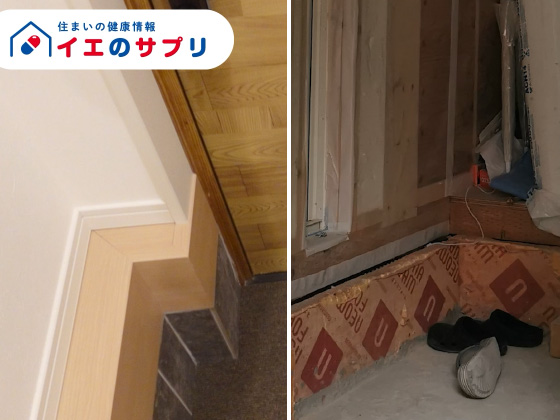 玄関　付加断熱　