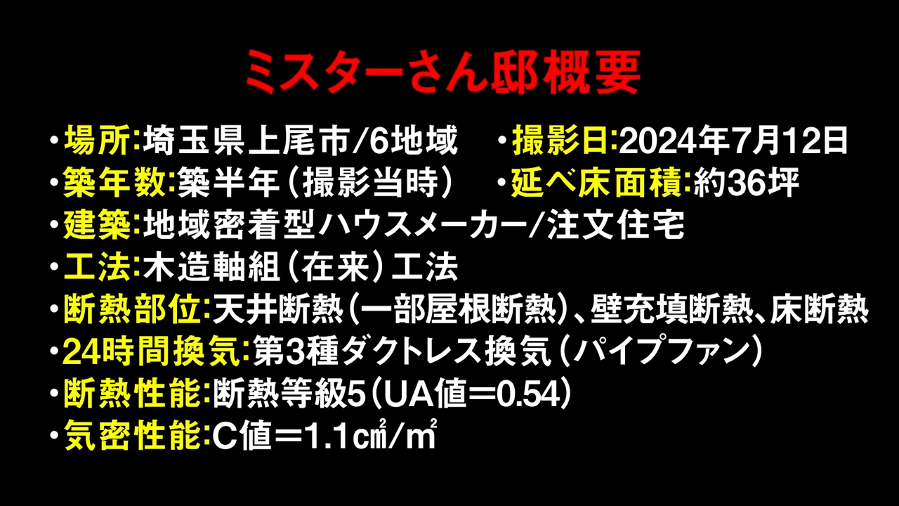 ミスター邸概要